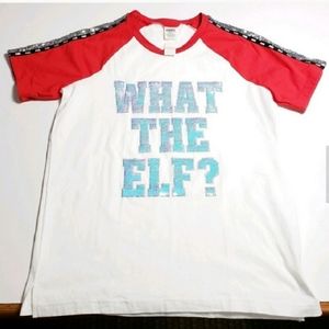 VS PINK bling Christmas shirt limited edition NEW